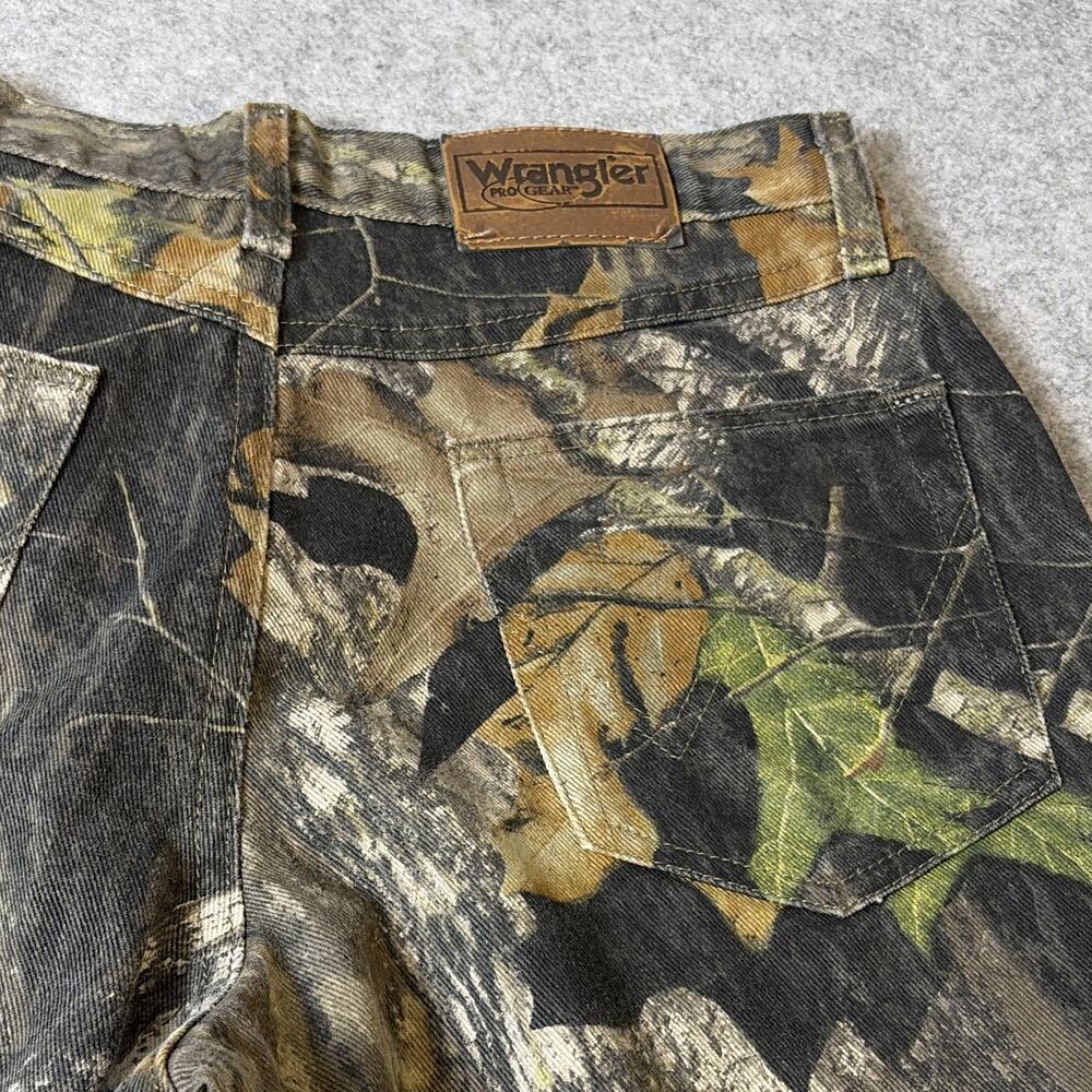 Vtg Wrangler ProGear women Camo jeans Hunting streetwear 8 see details